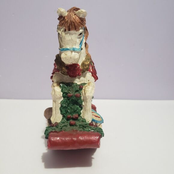 Artmark Carousel Rocking Horse Vintage Figurine Christmas Home Decor  7"×7" - Picture 4 of 8